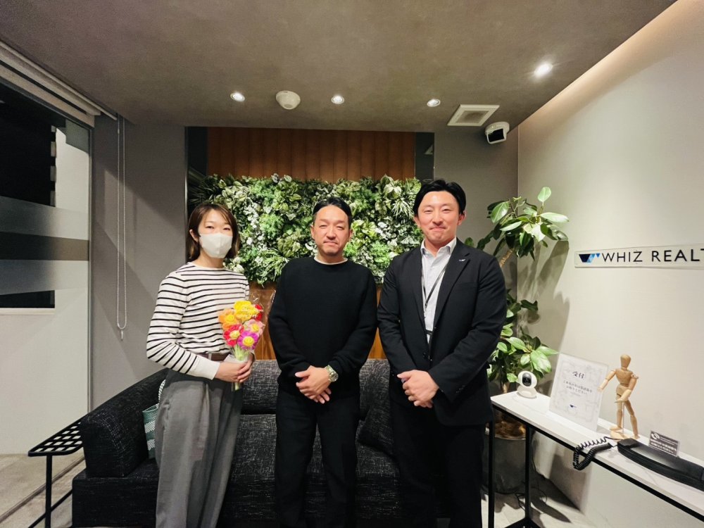 担当して頂いた松永さんに、親切丁寧な対応をして頂き安心して契約ができました。